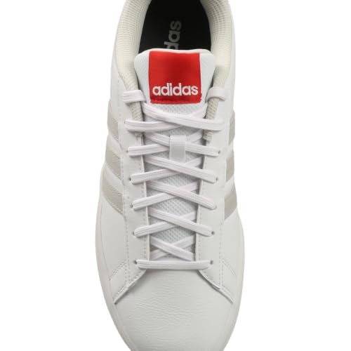 adidas Men Sylviaa Sneaker Sneaker Casual Shoe, White, 11