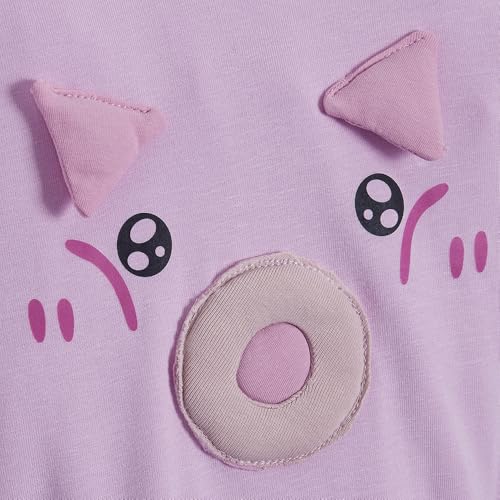Hopscotch Piggy Applique Onesie (6-9 Months)