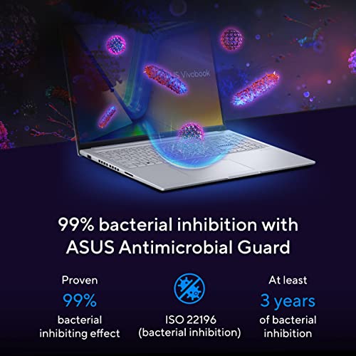 ASUS Vivobook 16X, 16" FHD+ (1920 x 1200), Intel Core i5-13420H, (16GB RAM/512GB SSD/RTX 3050/Windows 11/M365 Basic (1Year)*/Office Home 2024/Cool Silver/1.80 kg), K3605VC-RP413WS