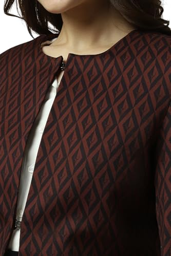 Allen Solly Women's Blazer (AHBZERGP501732_Maroon
