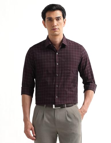 Arrow Red Formal Shirt_ARAEOSH2963_46