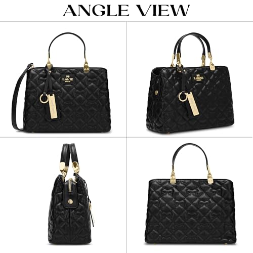 LAVIE PARIS Women's Quincy Satchel Bag | Satchel Handbag for Work | Ladies Purse | Stylish Shoulder Bag | Gift for Women
