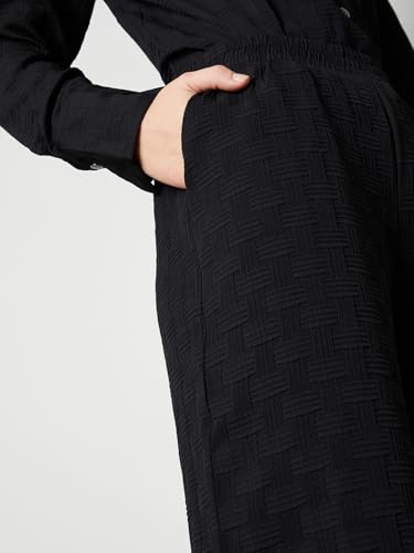 Max Women's Regular Trousers (C24WCTFSWB137_Black