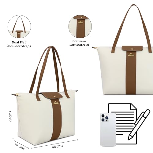 Lavie Women's Vincy Tote Bag | Tote Bag for Work | Ladies Purse | Stylish Shoulder Bag | Gift for Women