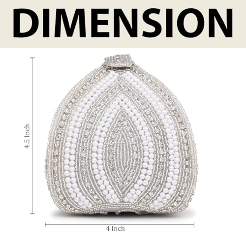 Crusset Potli Clutch & Wedding Embroidered Embellished Potli Clutch CL20716