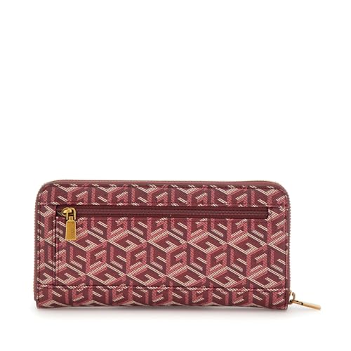Guess Women's Red Printed Wallet| Ladies Purse Handbags | Gift For Ladies