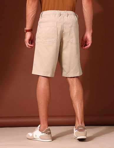U.S. POLO ASSN. Men's Chino Shorts (USSRT1914_Khaki