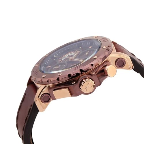 Alexandre Christie 9205MCL Men's Chronograph Quartz Watch 47mm (Brown)