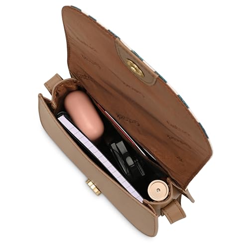 Fastrack Nautical Striped Casual Sling Bag for Women, Girls and Ladies