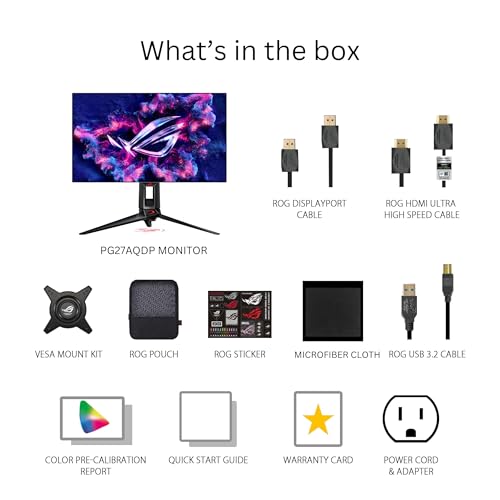 ASUS PG27AQDP Warranty and Support Extension