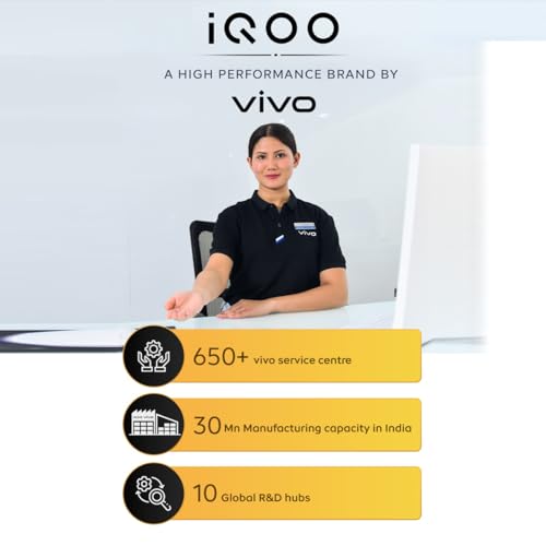 iQOO 12 5G (Desert Red, 16GB RAM, 512GB Storage)