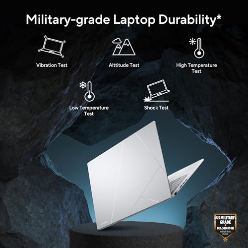 ASUS Zenbook 14 (2026),Smartchoice,Intel Core Ultra 9 285H,32GB RAM,1TB SSD,OLED,Touchscreen,14"(35.5 cm),Win 11,M365 Basic(1Y)* Office 24,Foggy Silver,1.28 Kg,UX3405CA-QL1113WS,Thin & Light Laptop