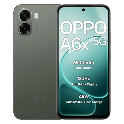 OPPO A6X 5G Smartphone 6+128GB Green