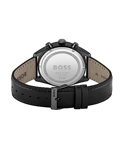 Boss Champion Chronograph Black Round Dial Men's Watch - 1513880