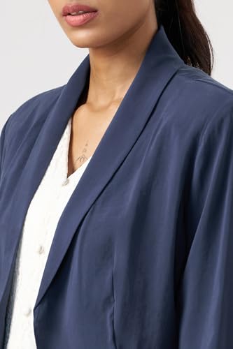 Annabelle by Pantaloons Womens Blazer_SS26WWANOWR00015C30A168_Black IRIS_XL