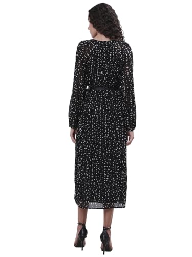 VERO MODA Womens Midi Dress Black