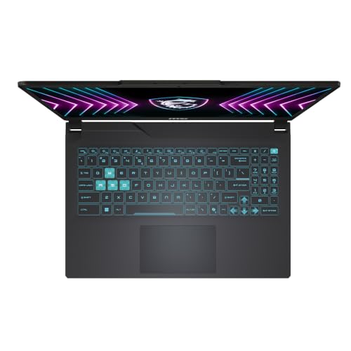 MSI Cyborg 15, Intel 2nd Series. Core 7 240H, 40CM FHD 144Hz Gaming Laptop (16GB/512GB NVMe SSD/Windows 11 Home/NVIDIA GeForce RTX 3050, GDDR6 6GB/Translucent Black/1.98Kg) A2RUDX-110IN