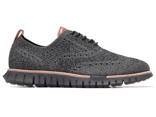 Cole Haan Men's Zg Remastered Stitchlite Oxford, Magnet/Black, 8 UK