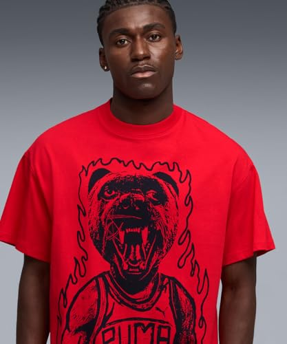 PUMA | OUT OF BOUNDS Men's Graphic Oversized Basketball Tee