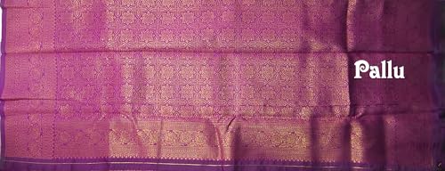 SREE KUMARAN Women's Kanchipuram Kubera Silk Pure Pattu Sarees – Royal Elephant Butta With Blouse