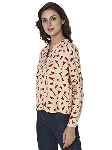 VERO MODA-Regular Top (10299696_Peach Pink_M)