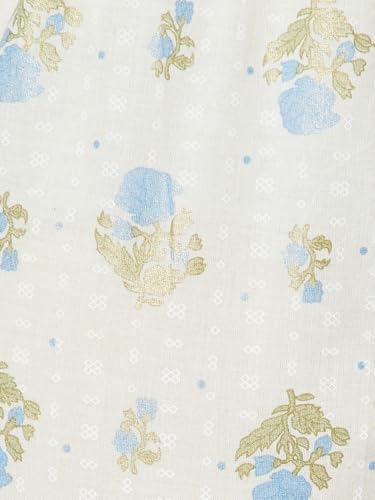 Max Women's Cotton Blend Kurta Set (CTKST54058_Off White