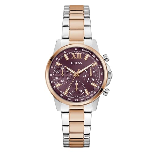 GUESS Red Round Dial Analog Women's Watch - GW0933L5