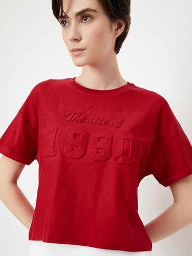 Max Women's Regular Fit T-Shirt (SP25SR06_Red