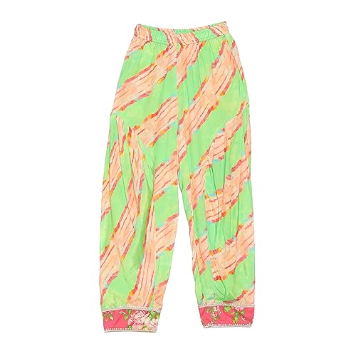 Biba Girls PRINTED STRAIGHT KID(KW5334_PINK - GREEN_13)