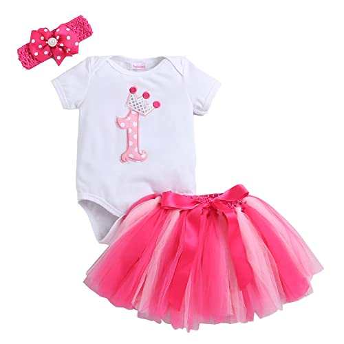 Hopscotch Baby Girls Cotton Striped And Spandex Skirt Set In White Color For Ages (9-12 Months)