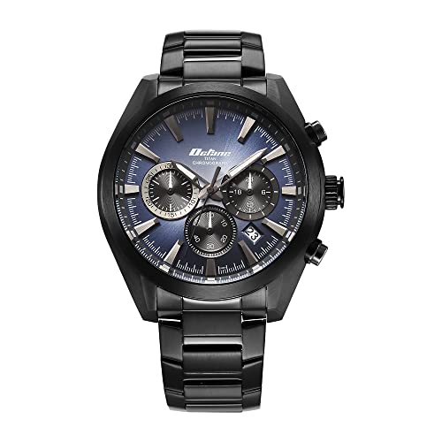 Titan Octane Classic Sporty Blue Dial Quartz Multifunction Stainless Steel Strap Watch for Men-NS90150NM01