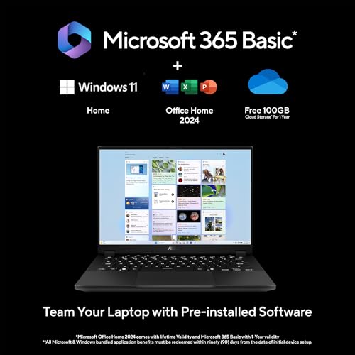 ASUS TUF A14 (2026),AMD Ryzen AI 9 465,RTX 5060-8GB,16GB RAM,512GB SSD,FHD+,14"(35.5 cm),165Hz,Windows 11 Home,M365 Basic(1Y),Office 2024,Jaeger Gray,1.4 Kg,FA401GM-RG038WS,Gaming Laptop