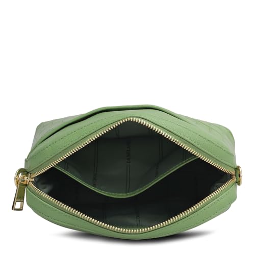 Da Milano Genuine Leather Green Sling (Small) (01915)