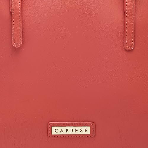 Caprese Jenny Tote Bag, Medium-Blush | Stylish Handbag for Women | Spacious, Versatile Office & Daily Essentials Tote | Top Zip Closure