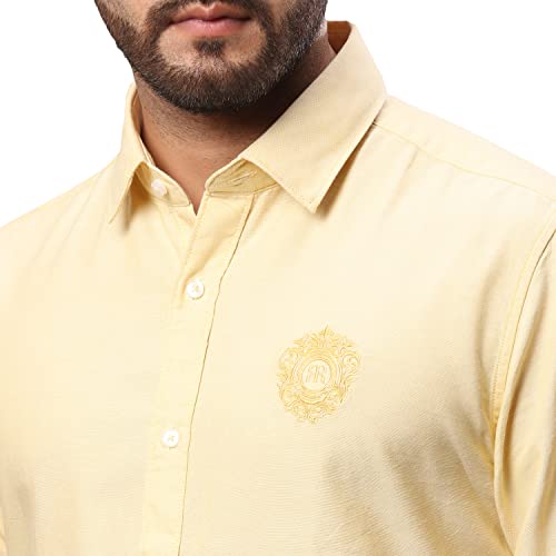 Raymond Medium Yellow Shirt (Size: 39)-RCSQ01541-Y3