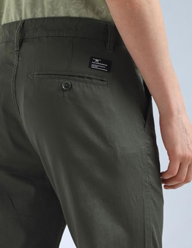 Slash Slim Tapered Fit Twill Trousers