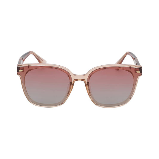 Carlton London-Premium-Women's-Transparent & Pink Toned Polarised and UV Protected Lens Cateye Sunglasses
