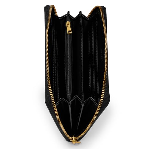 Miraggio Harlow Zip Around Wallet for Woman | 3 Compartment Women Wallet | Gift Items for Women