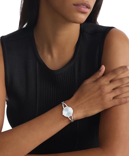 Calvin Klein Sculpted Embrace Qtz Basic Slim Ice Blue Round Dial Women's Watch- 25100058