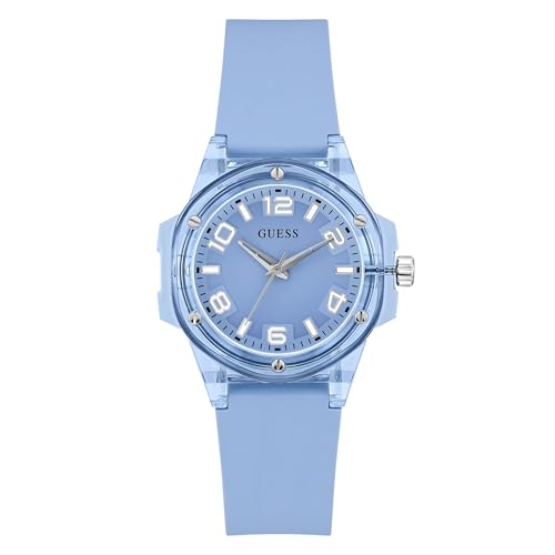 Guess Mini Hype 34 mm Ice Blue Dial Analog Women Watch- GW0880L1