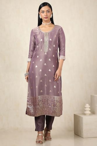 Soch Women's Tissue Salwar Suit Set (EWS5CD21717_Purple