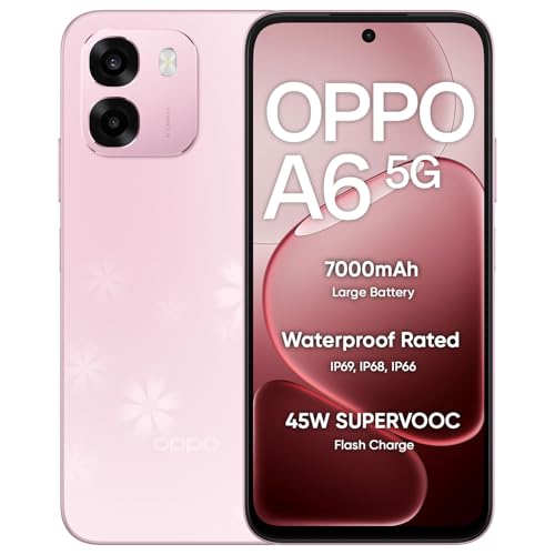 OPPO A6 5G Smartphone 6GB+256GB White