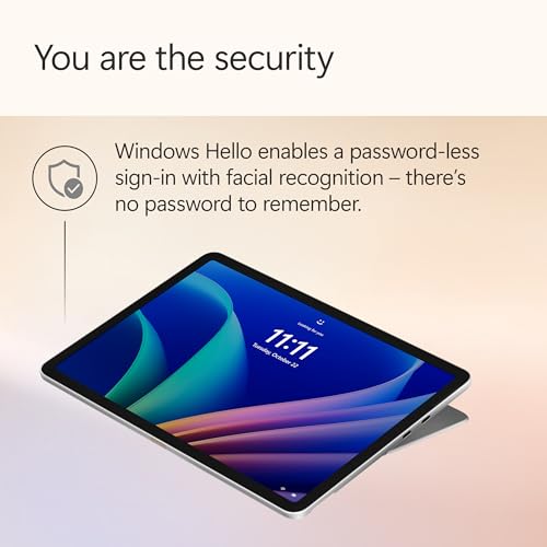 Microsoft New Surface Pro 12" - Windows 11 Home Copilot+ PC - LCD PixelSense Touchscreen - Qualcomm Snapdragon X Plus (8 Core) - 16GB RAM - 256GB SSD - Platinum - EP2-27654