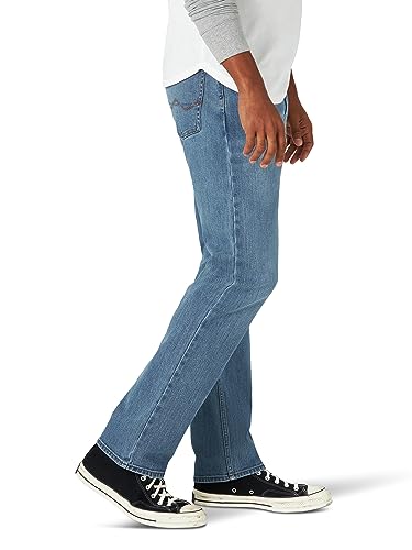 Wrangler Authentics Men's Straight Fit Jean, Cotton, 34W x 32L