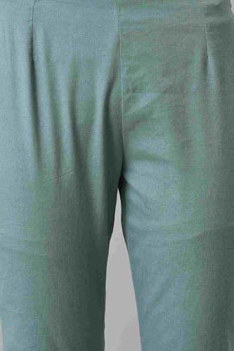 W Cotton Blend Strechable Slim Pants for Women | Cotton Blend Slim Pants for Women | Trousers for Women | W for Woman