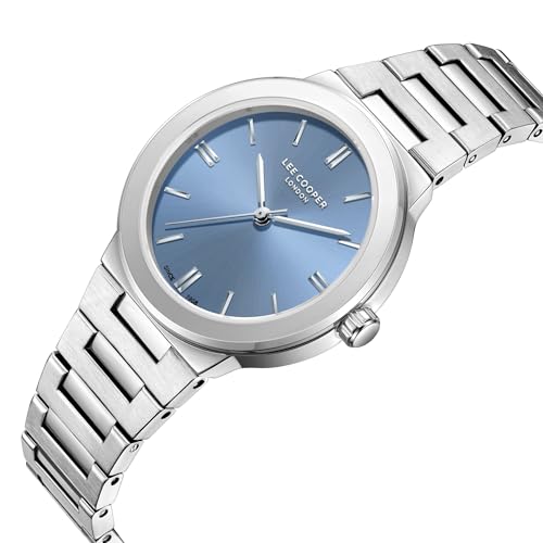 Lee Cooper Quartz Blue Round Dial Women's Watch - LC08133.300