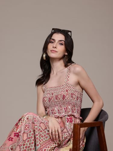 Label RITU KUMAR Pink Azariya Long Dress