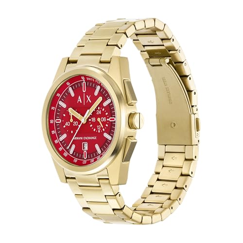 Armani Exchange Analog Red Dial Men's Watch-AX2863