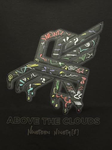 Status Quo Above The Clouds Neon Graphic T-Shirt