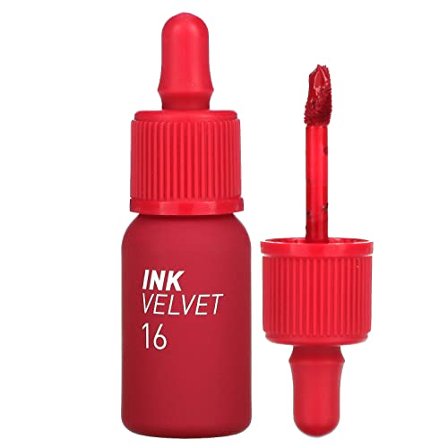 Peripera Clio Ink the Velvet, Metallic Finish, 4g - 16 Heart Fuchsia Pink